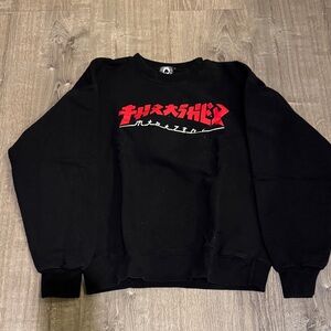 Thrasher Men’s Black Crewneck Sweatshirt